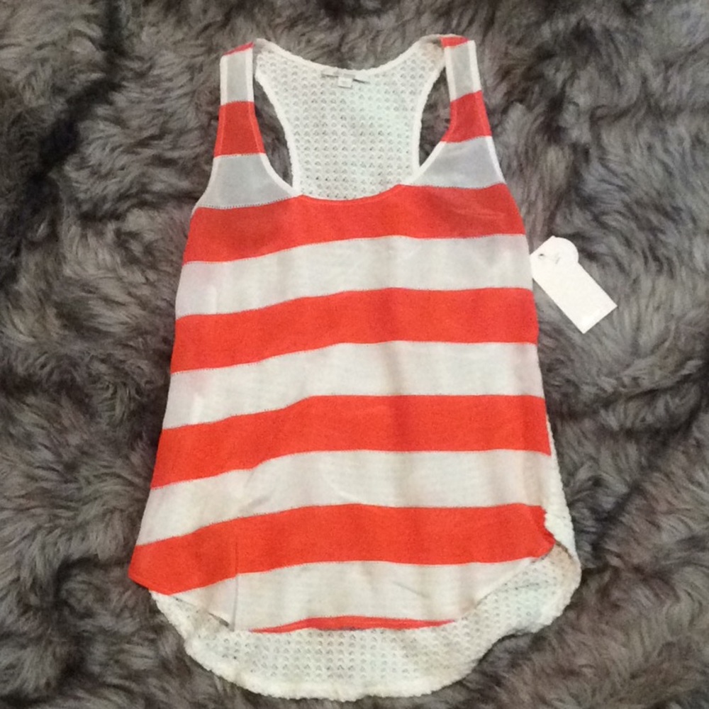 NWT Ella Moss Knit Back Tank